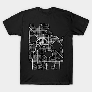 Lakeland Florida Map | Map Of Lakeland Florida | Lakeland Map T-Shirt